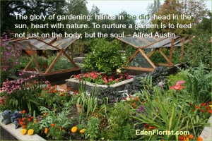 "A Garden is, Above all, The Humble Earth..."